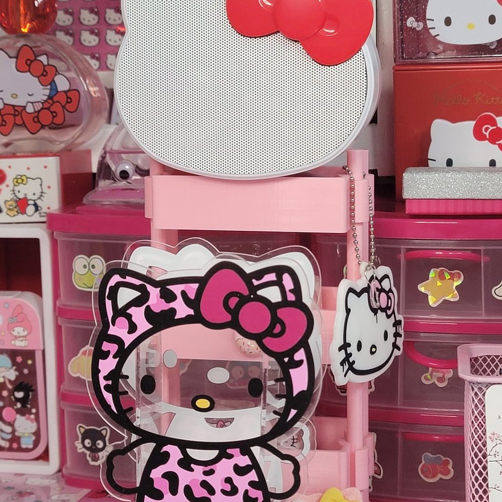 Hello Kitty 1pc Makeup Tool/Storage Container Organizer
